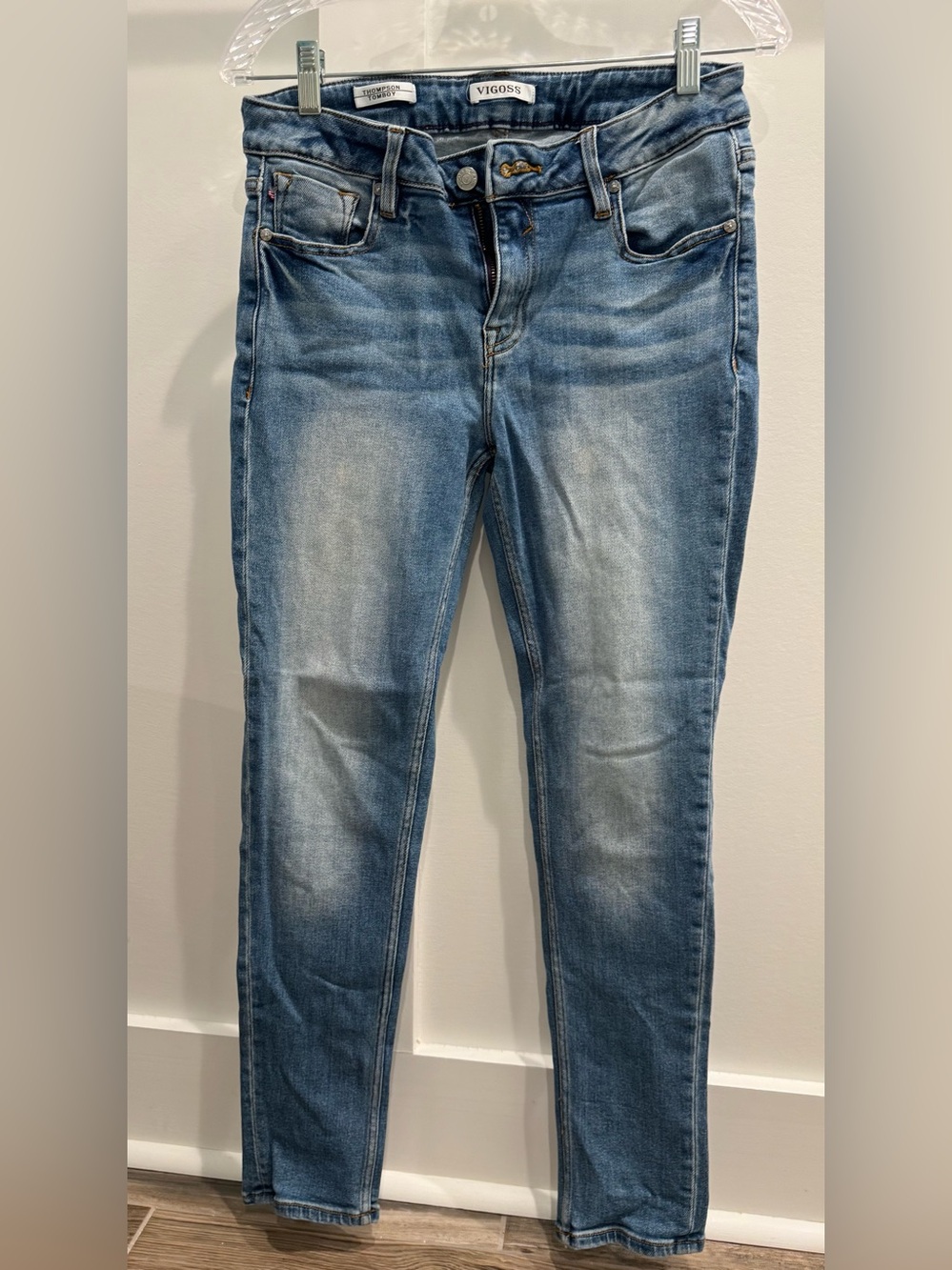 Vigoss Faded Blue Skinny Jeans Size 28